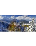 Панорамен пъзел Ravensburger от 2000 части - Замъкът Нойшванщайн - 2t