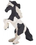 Фигурка Papo Horses, foals and ponies – Изправен кон, порода Коб - 1t