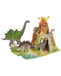 Сглобяем модел Papo Dinosaurs – Земя на динозаври - 2t