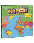 Пъзел GeoPuzzle Свят - 1t