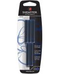 Патрончета за писалки Sheaffer - 5 броя, сини - 1t
