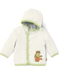  Памучно бебешко палтенце Sterntaler - Мече, 68 cm, екрю - 1t