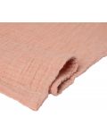 Памучна пелена Bebe-Jou - Pure Cotton Pink - 3t