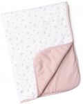 Памучно одеяло Doomoo - Dream, Flower Pink, 75 x 100 cm - 1t
