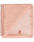 Памучна пелена Bebe-Jou - Pure Cotton Pink - 1t