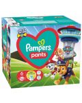 Пелени гащи Pampers Pants - Paw Patrol, Размер 6, 14-19 kg, 60 броя - 1t