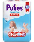 Пелени гащи Pufies Pants Sensitive 6, 38 броя - 1t
