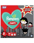 Пелени гащи Pampers Pants Warner Bros 5, 66 броя - 1t