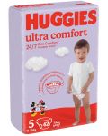 Пелени Huggies Ultra Comfort - Размер 5, 11-25 kg, 42 броя - 2t