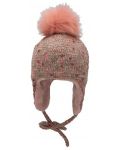 Плетена зимна шапка Sterntaler - Момиче, 55 cm, 4-6 години - 2t