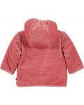 Плюшено бебешко палтенце за момиче Sterntaler - 56 cm, 3-4 месеца, розово - 2t