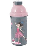 Пластмасова бутилка Paso Ballerina - С презрамка за рамо, 500 ml - 1t