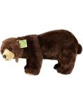 Плюшена играчка Rappa Еко приятели - Кафява мечка, стояща, 40 cm - 2t