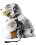 Плюшена играчка Rappa Еко приятели - Австралийска овчарка, седяща, 27 cm - 3t