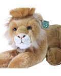 Плюшена играчка Rappa Еко приятели - Лъв, лежащ, 40 cm - 3t