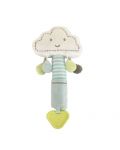 Плюшена играчка с гризалка Kikka Boo Clouds - Облаче - 1t