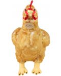 Плюшена играчка Rappa Еко приятели - Домашна кокошка с яйце, 33 cm - 2t