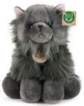 Плюшена играчка Rappa Еко приятели - Персийска дългокосместа котка, седяща, 30 cm - 2t