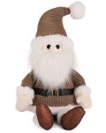 Плюшена играчка Амек Тойс - Дядо Коледа, 30 cm, кафяв - 1t