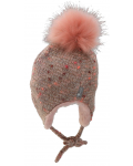 Плетена зимна шапка Sterntaler - Момиче, 53 cm, 2-4 години - 4t