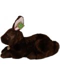Плюшена играчка Rappa Еко приятели - Кафяво зайче, стоящо, 36 cm - 3t