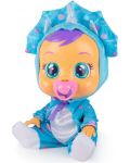  Плачеща кукла със сълзи IMC Toys Cry Babies - Тина, динозавърче - 7t