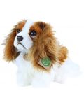 Плюшена играчка Rappa Еко приятели - Куче Кинт Чарлз Шпаньол, седящо, 25 cm - 2t