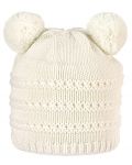 Плетена детска шапка Sterntaler - 51 cm, 18-24 месеца, екрю - 1t