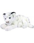 Плюшена играчка Rappa Еко приятели - Бял тигър, лежащ, 36 cm - 2t