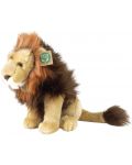 Плюшена играчка Rappa Еко приятели - Лъв, седящ, 25 cm - 1t