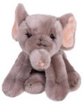 Плюшена играчка Silky - Слон, 22 cm - 1t