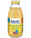 Плодов сок Bebivita - Банан и праскова, 200 ml - 1t