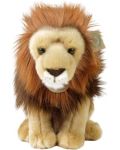Плюшена играчка Rappa Еко приятели - Лъв, седящ, 25 cm - 2t
