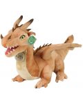 Плюшена играчка Rappa Еко приятели - Кафяв дракон, 40 cm - 1t
