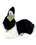 Плюшена играчка Rappa Еко приятели - Черно-бяло зайче, стоящо, 25 cm - 3t
