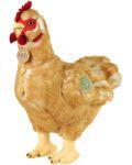 Плюшена играчка Rappa Еко приятели - Домашна кокошка с яйце, 33 cm - 1t