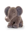 Плюшена играчка Keel Toys Eco - Слон, 25 cm - 1t