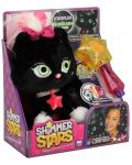Плюшена играчка Shimmer Stars - Блестящо коте, Черен диамант - 2t