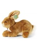 Плюшена играчка Rappa Еко приятели - Зайче, 23 cm, кафяво - 3t