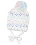 Плетена зимна шапка Sterntaler - С пискюл, 51 cm, 18-24 месеца - 1t