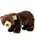 Плюшена играчка Rappa Еко приятели - Кафява мечка, стояща, 40 cm - 1t