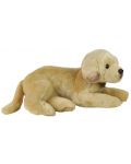 Плюшена играчка Rappa Еко приятели - Куче Лабрадор, легнало, 38 cm - 3t