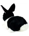 Плюшена играчка Rappa Еко приятели - Черно-бяло зайче, стоящо, 25 cm - 4t