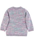 Плетен пуловер Sterntaler - От органичен памук, 86 cm, 18-24 месеца - 2t