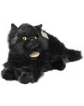 Плюшена играчка Rappa Еко приятели - Бомбайска котка, лежаща, 30 cm - 1t