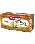 Плодово пюре Plasmon - С круша, 6м+, 2 х 80 g - 1t