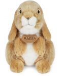 Плюшена играчка Rappa Еко приятели - Бежово зайче, 18 cm - 3t