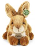 Плюшена играчка Rappa Еко приятели - Зайче, 23 cm, кафяво - 2t