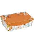 Подаръчна кутия Giftpack - 35 x 23 x 11 cm, с цветен десен и магнитно затваряне - 1t