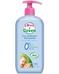 Почистваща мицеларна вода Love & Green - Без аромат, 500 ml - 1t